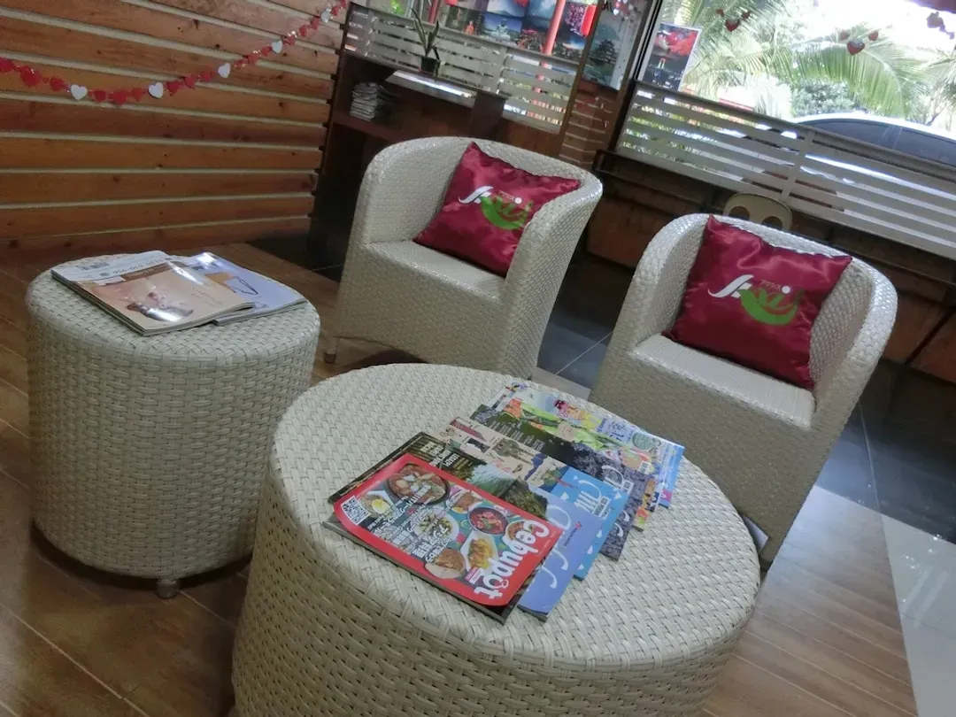 Lobby sitting area