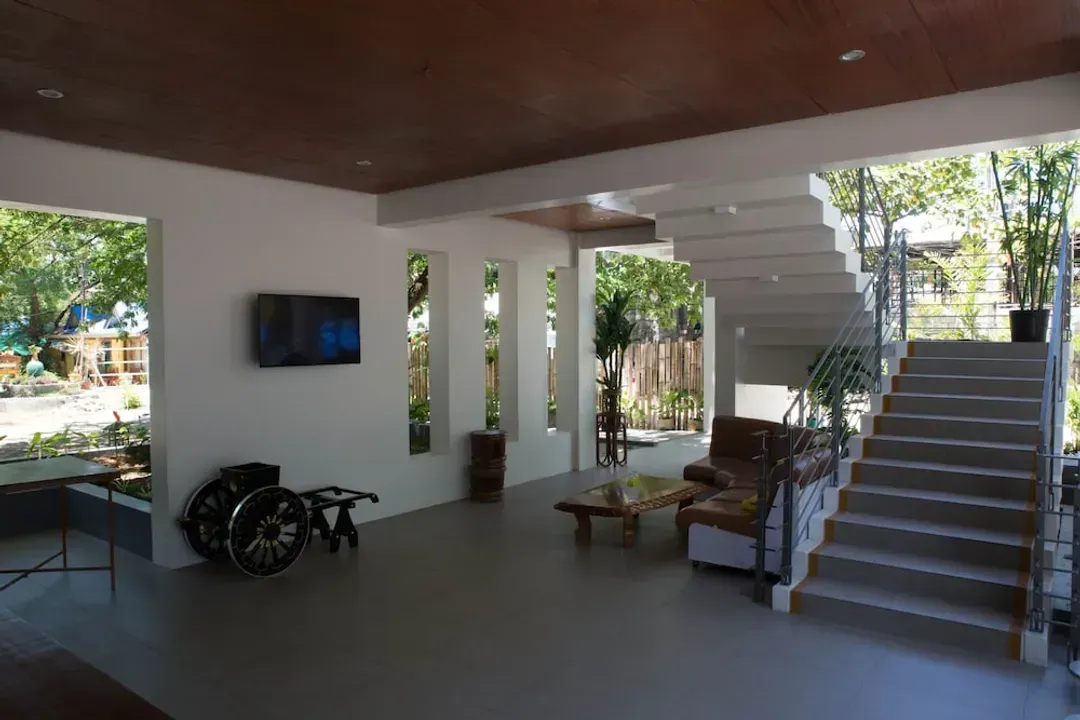 Interior entrance