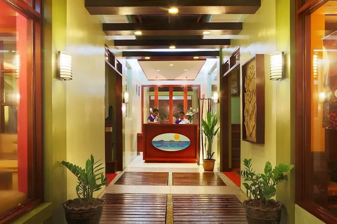 Interior entrance