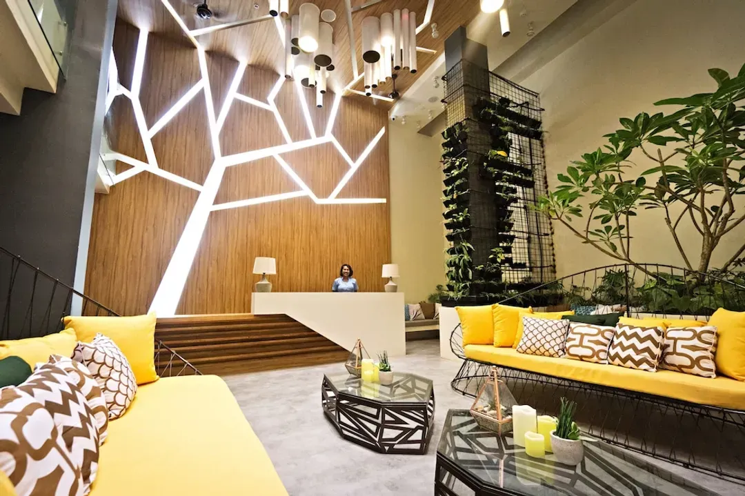 Lobby sitting area