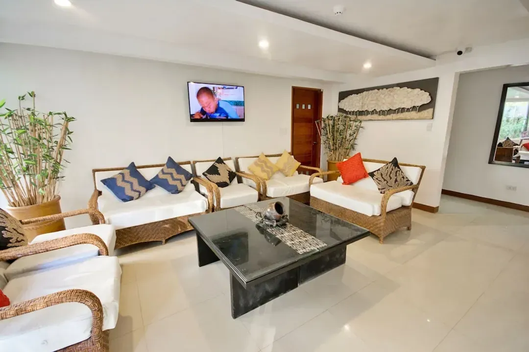 Lobby sitting area