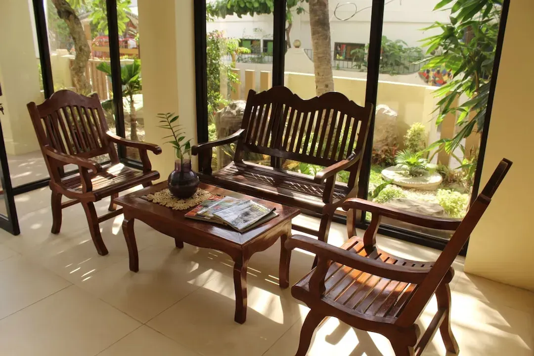 Lobby sitting area