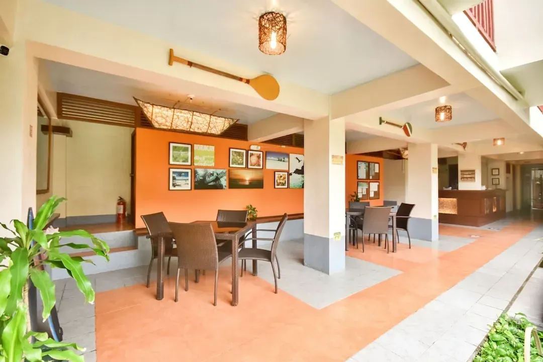 Lobby sitting area