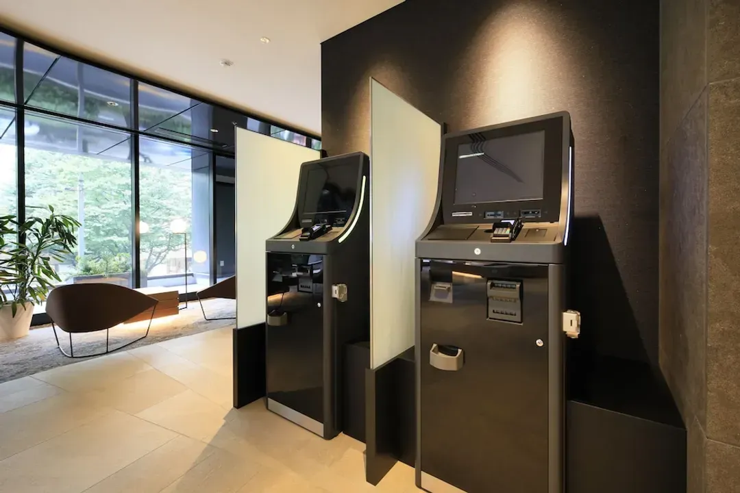 Check-in/check-out kiosk