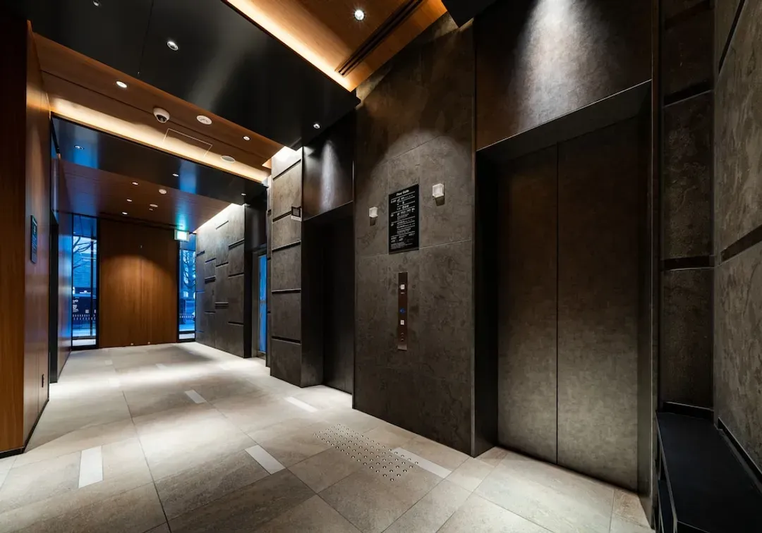Interior entrance