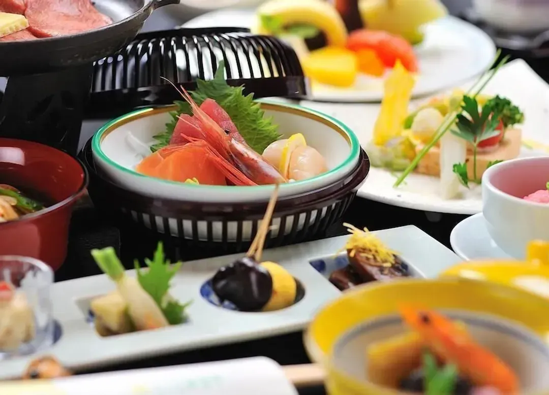 Ryokan dining
