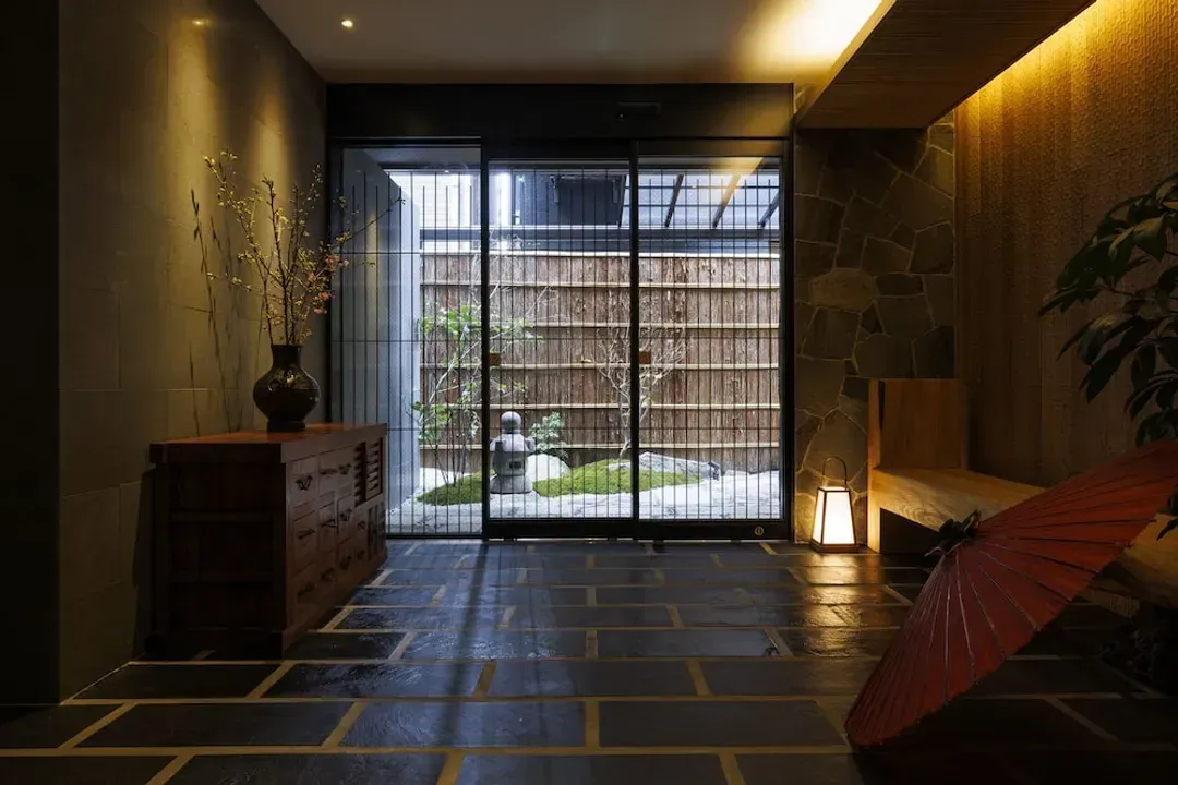 Interior entrance
