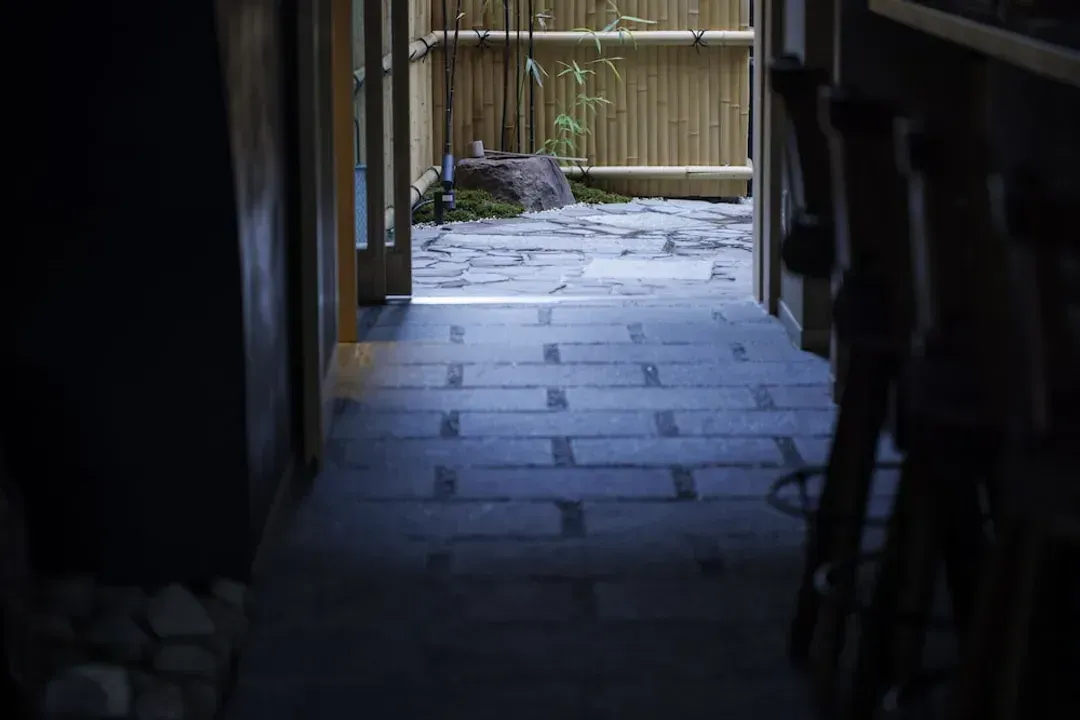 Interior entrance