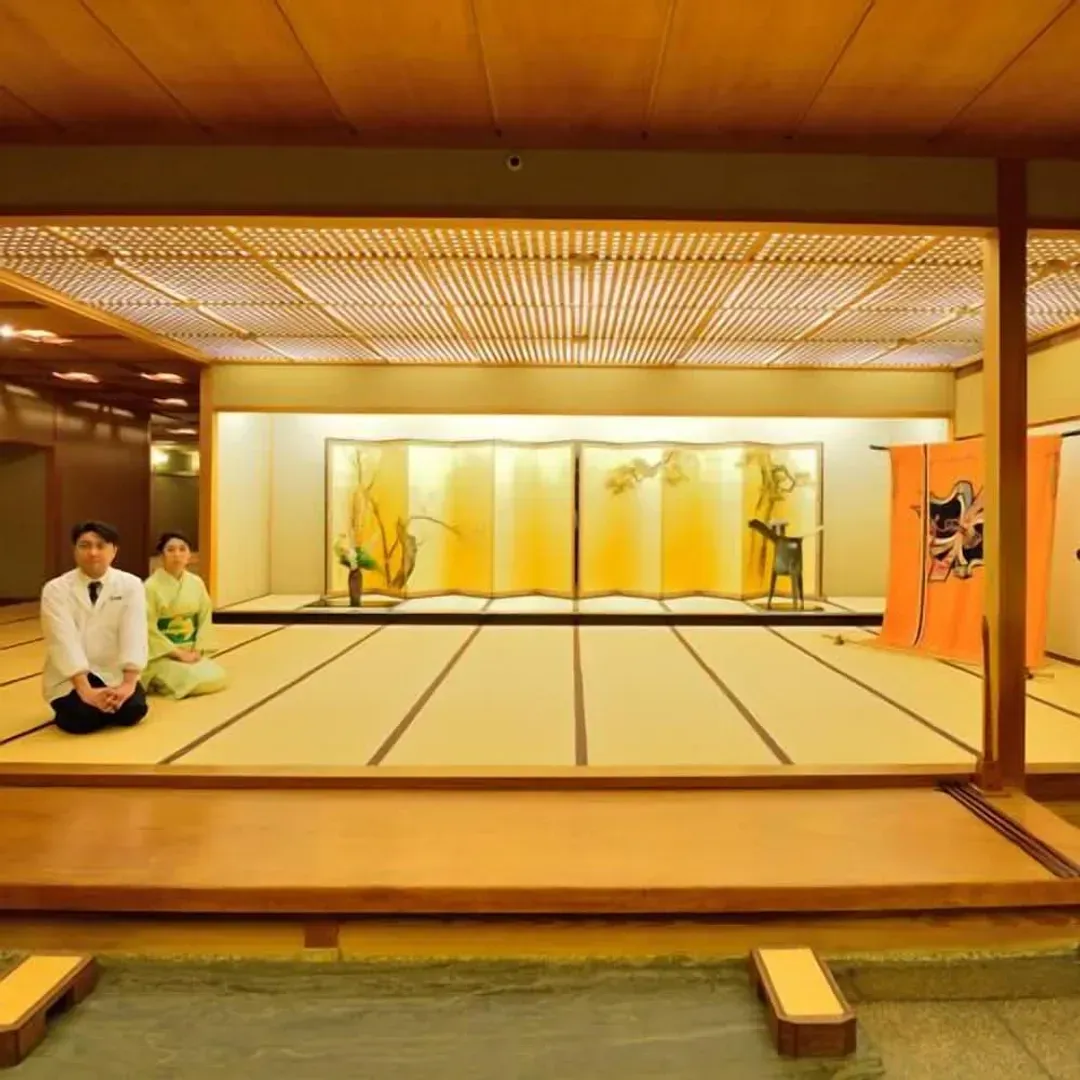 Interior entrance
