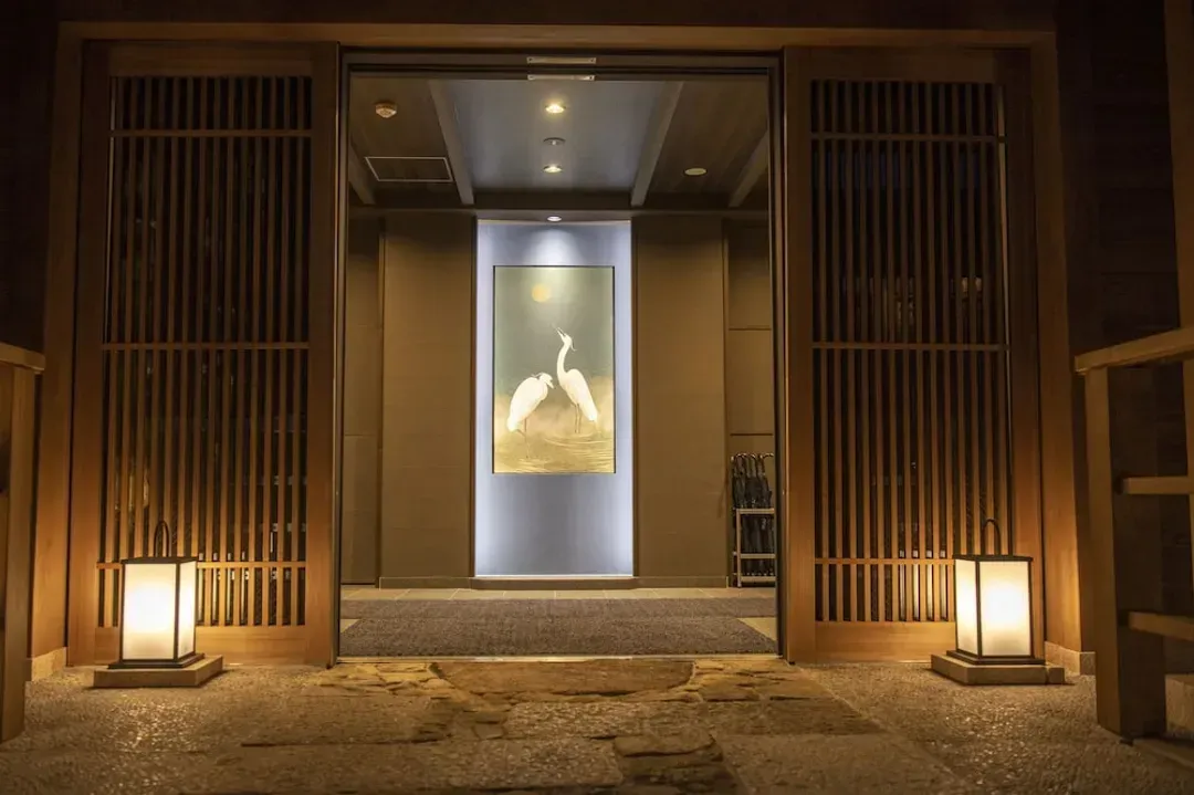 Interior entrance