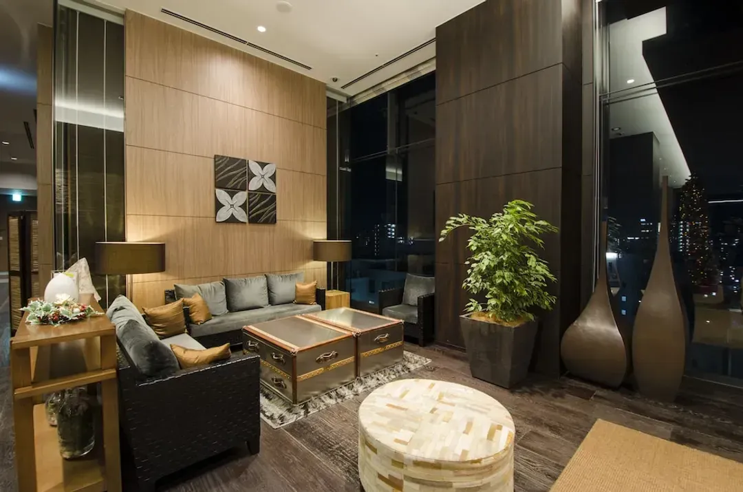 Lobby sitting area