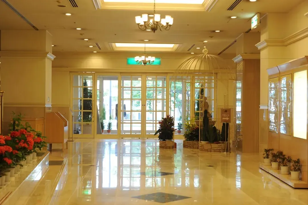 Interior entrance