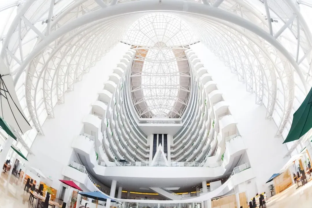 Interior entrance