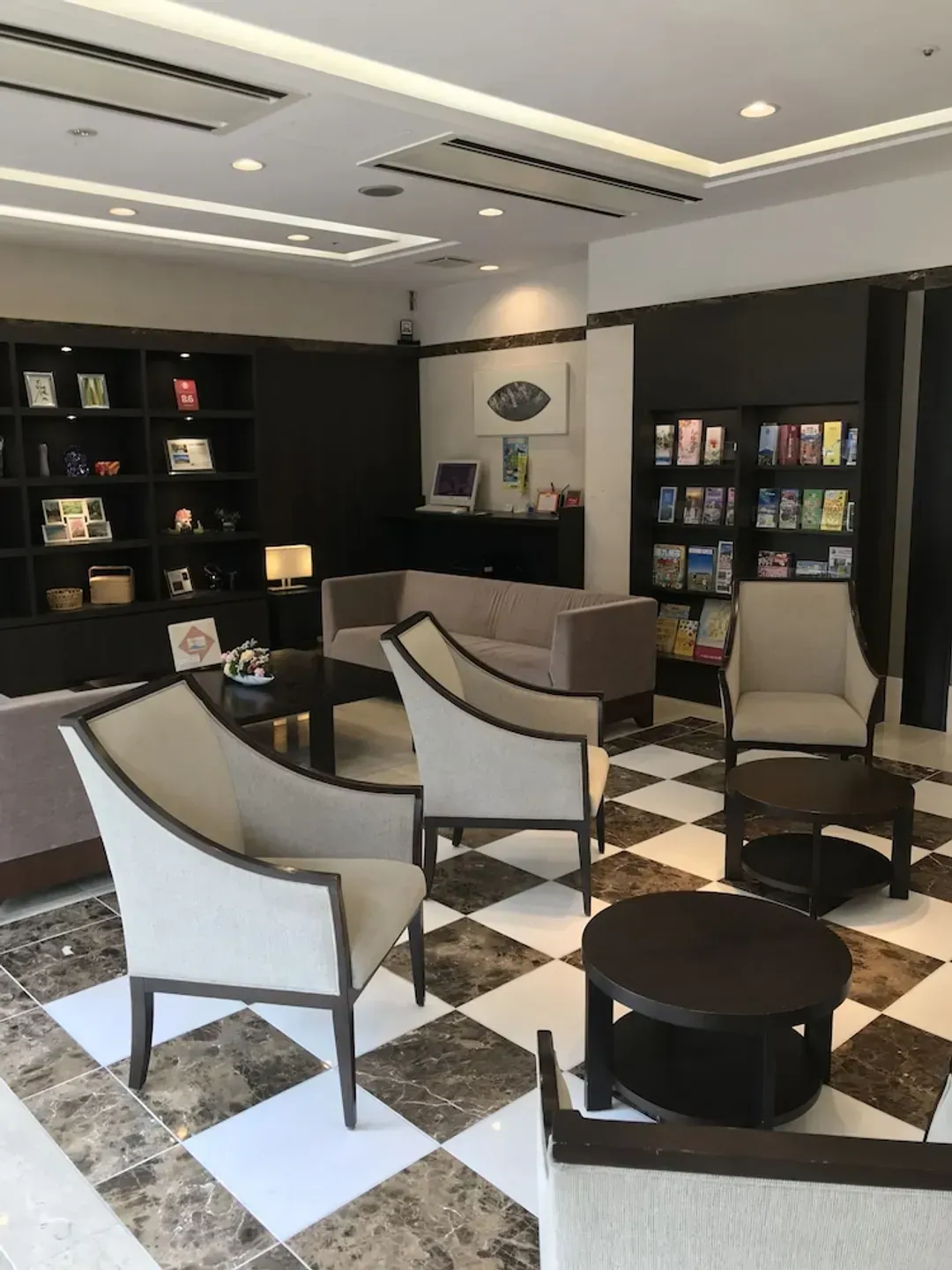 Lobby sitting area