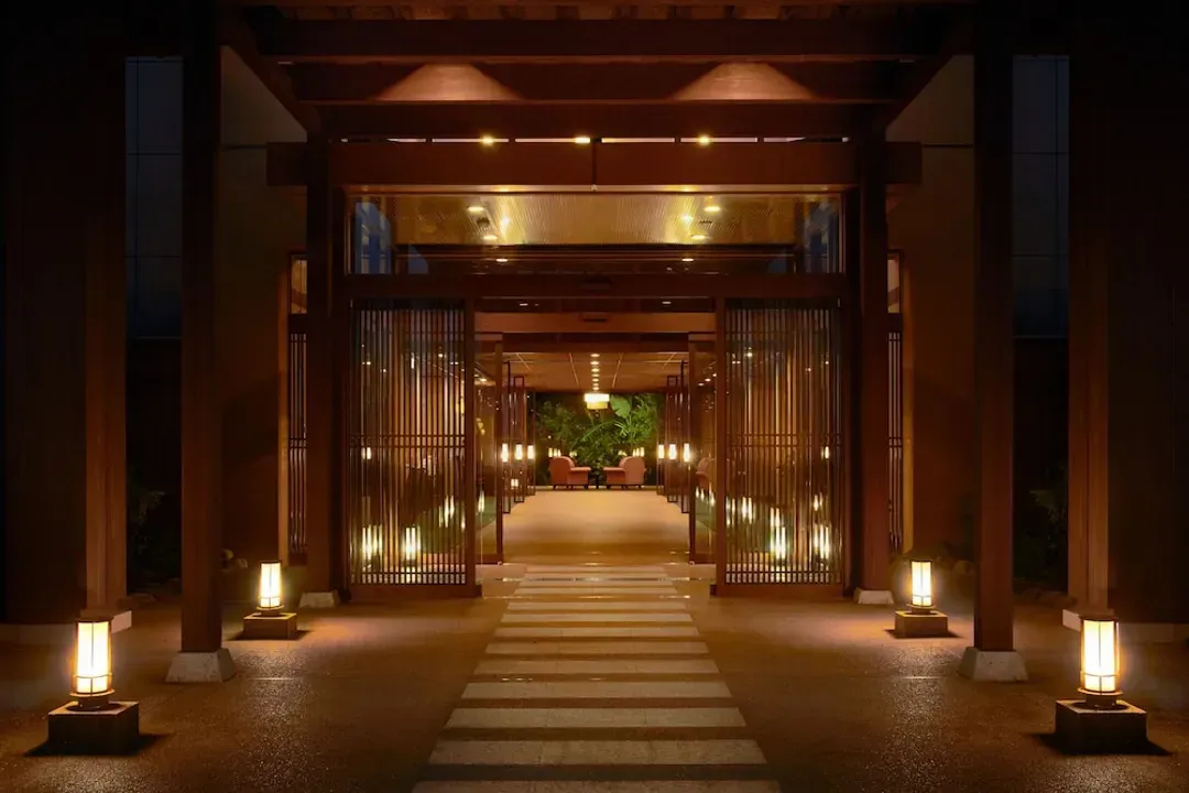 Interior entrance