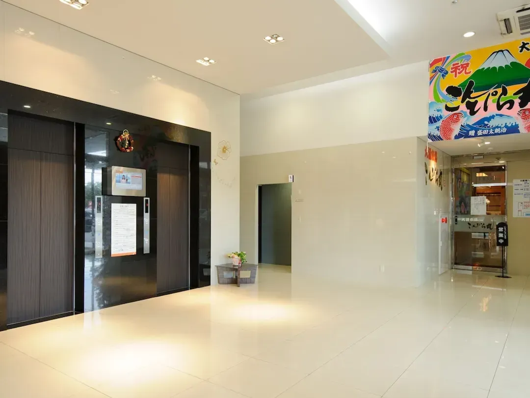 Interior entrance