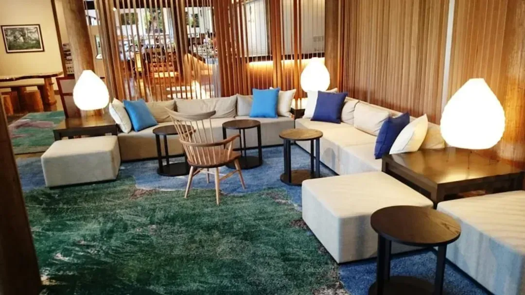 Lobby sitting area