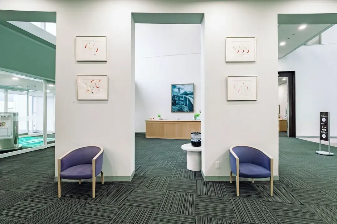 Interior entrance