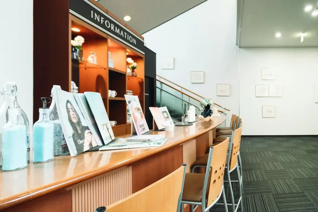 Interior entrance