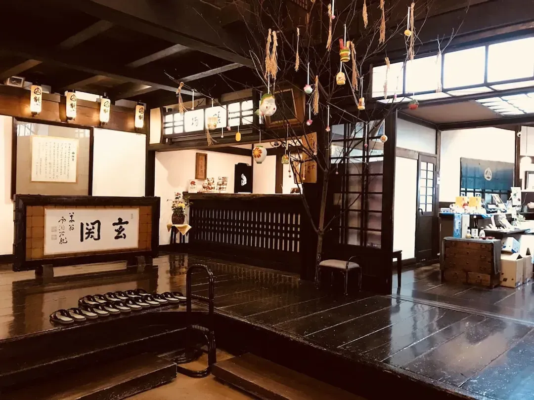 Interior entrance