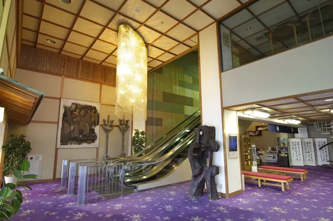 Interior entrance