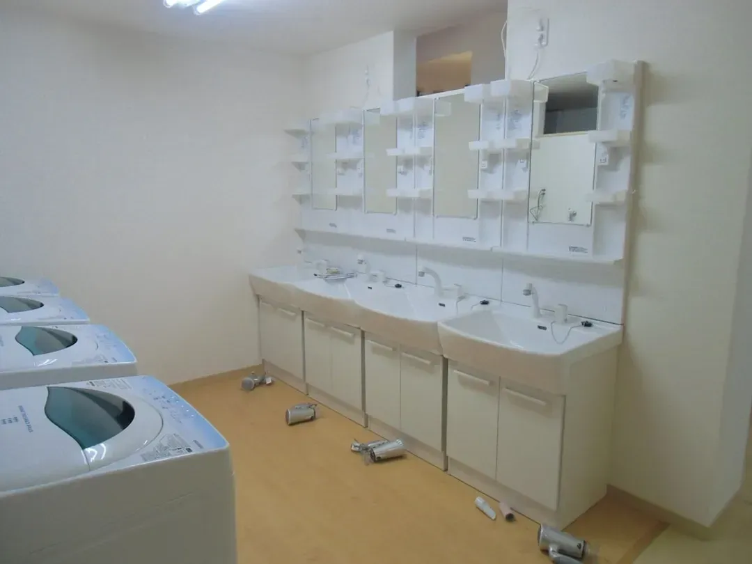 Shared bathroom