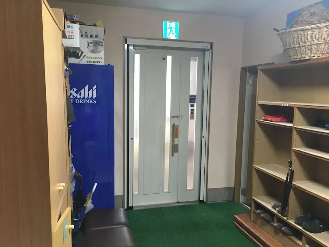 Interior entrance
