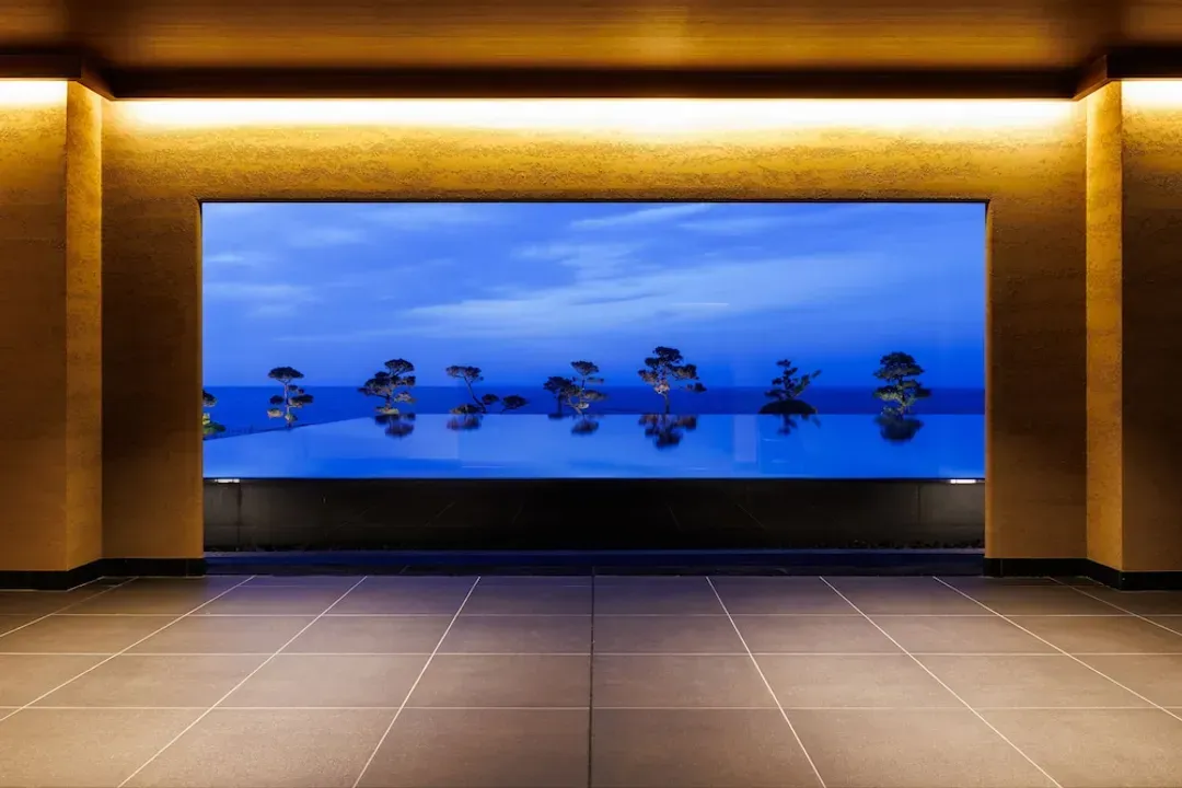 Interior entrance