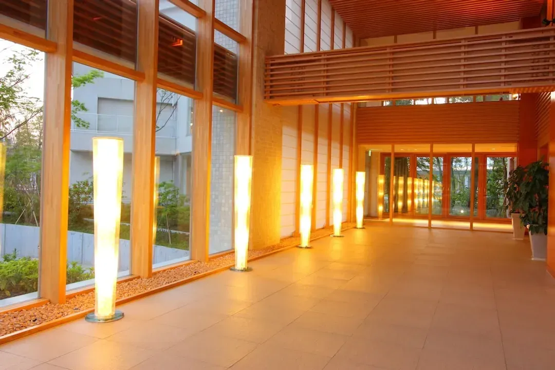 Interior entrance