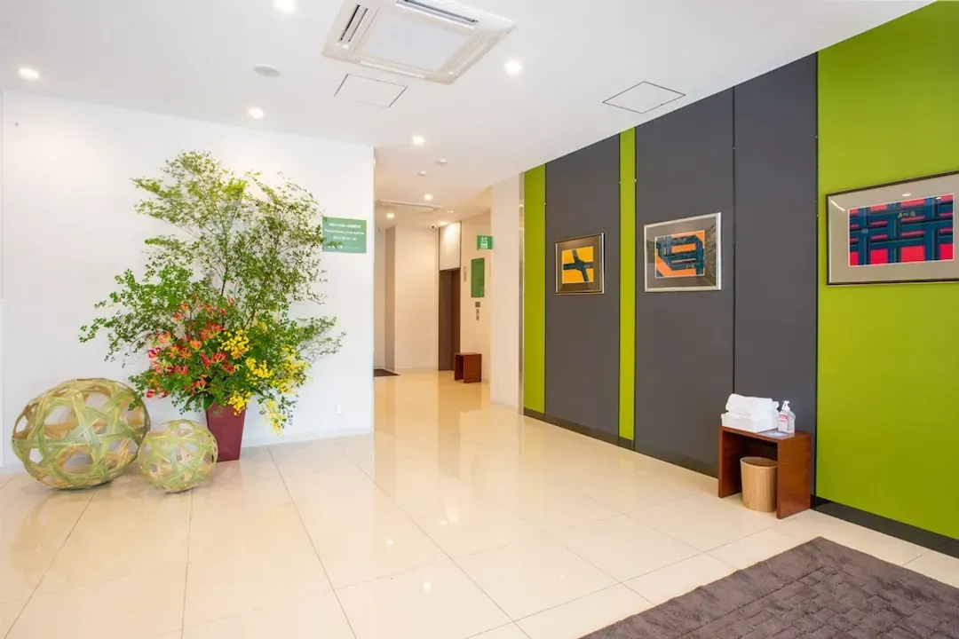 Interior entrance