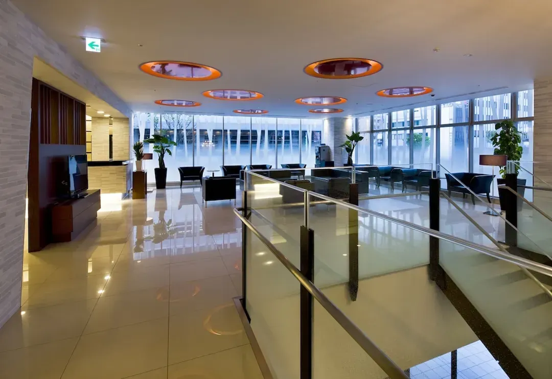 Interior entrance