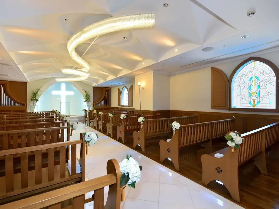 Indoor wedding