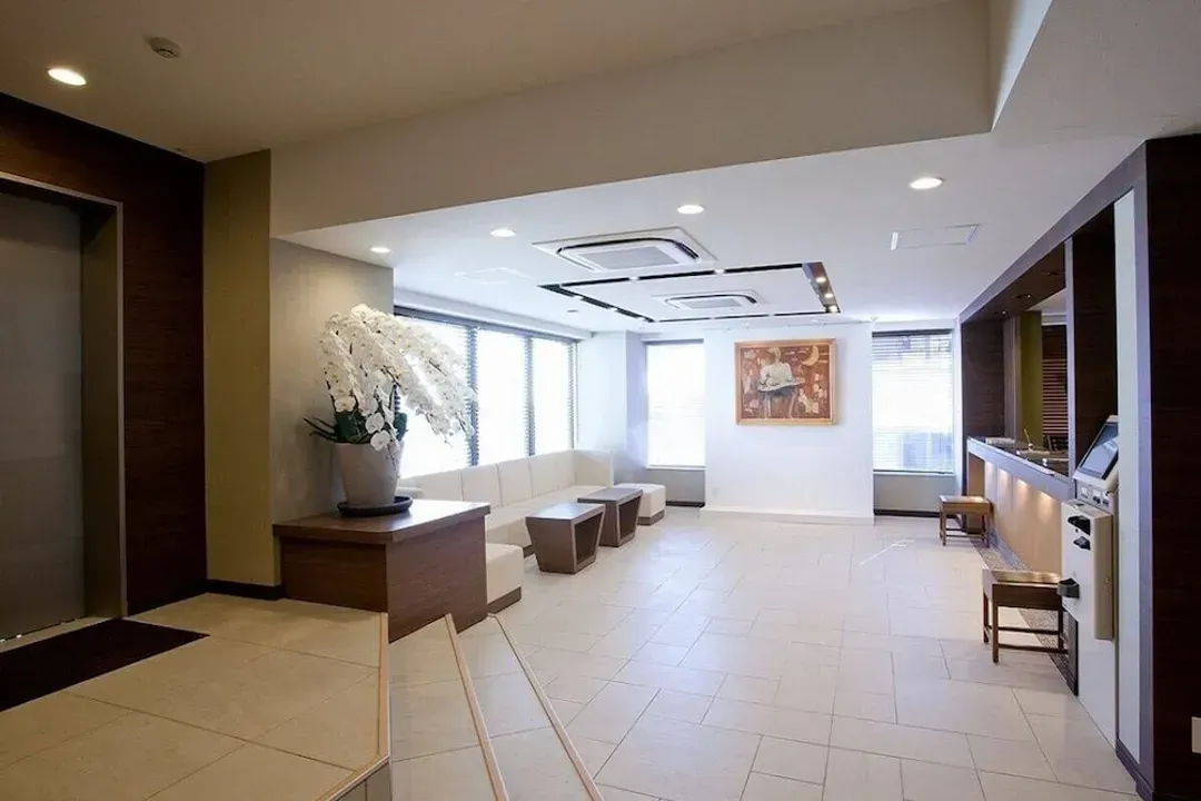 Interior entrance
