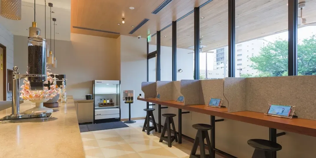 Check-in/check-out kiosk