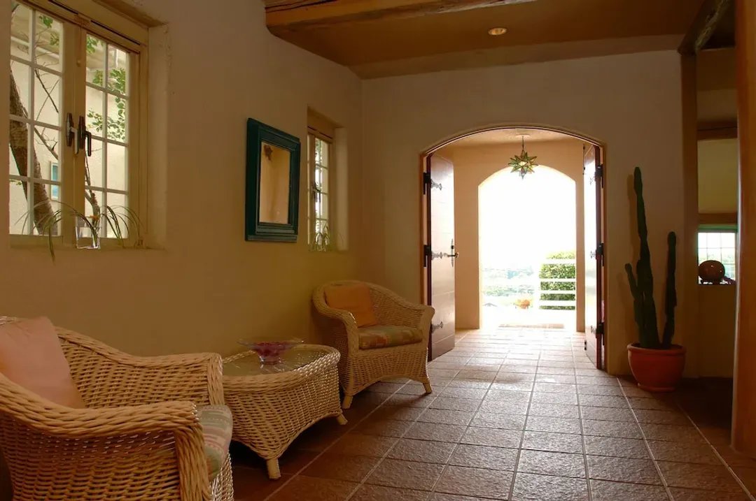Interior entrance