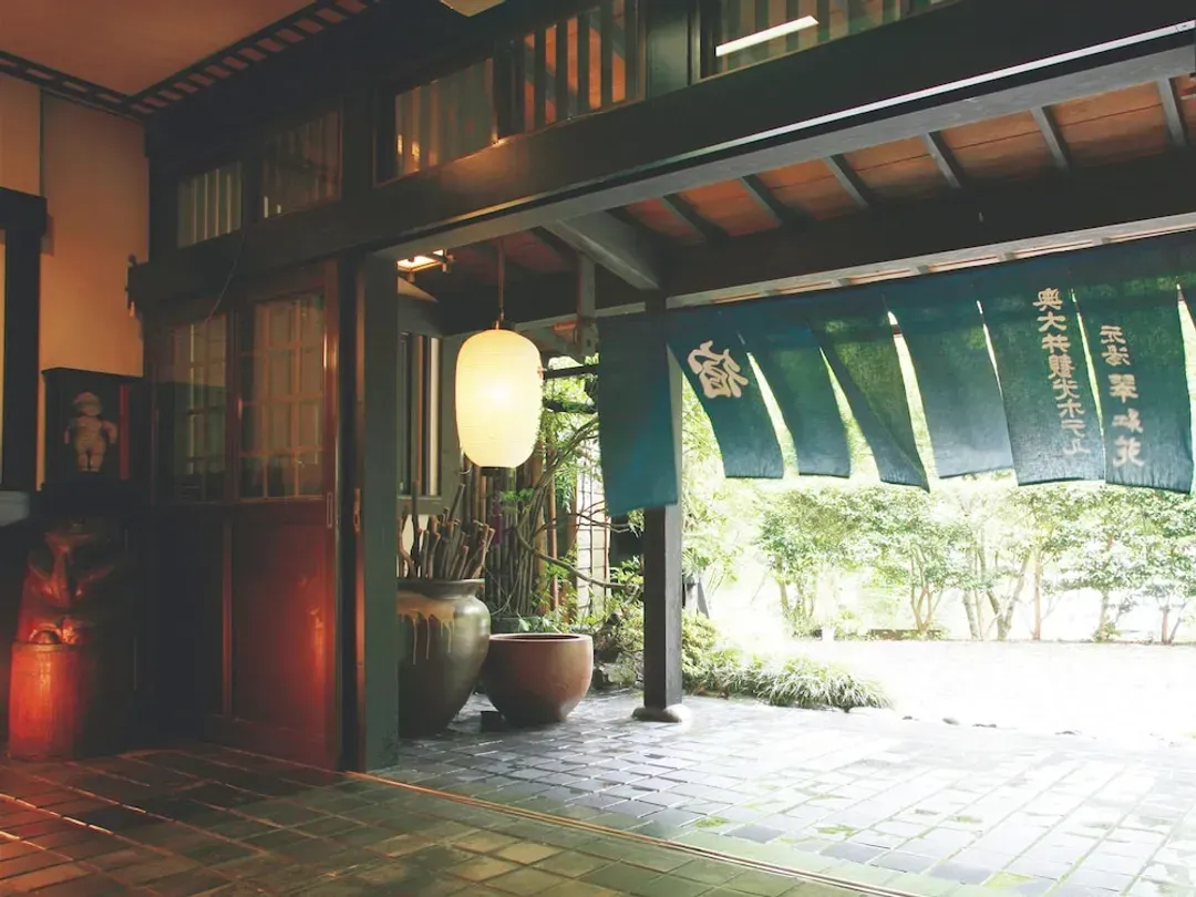 Interior entrance