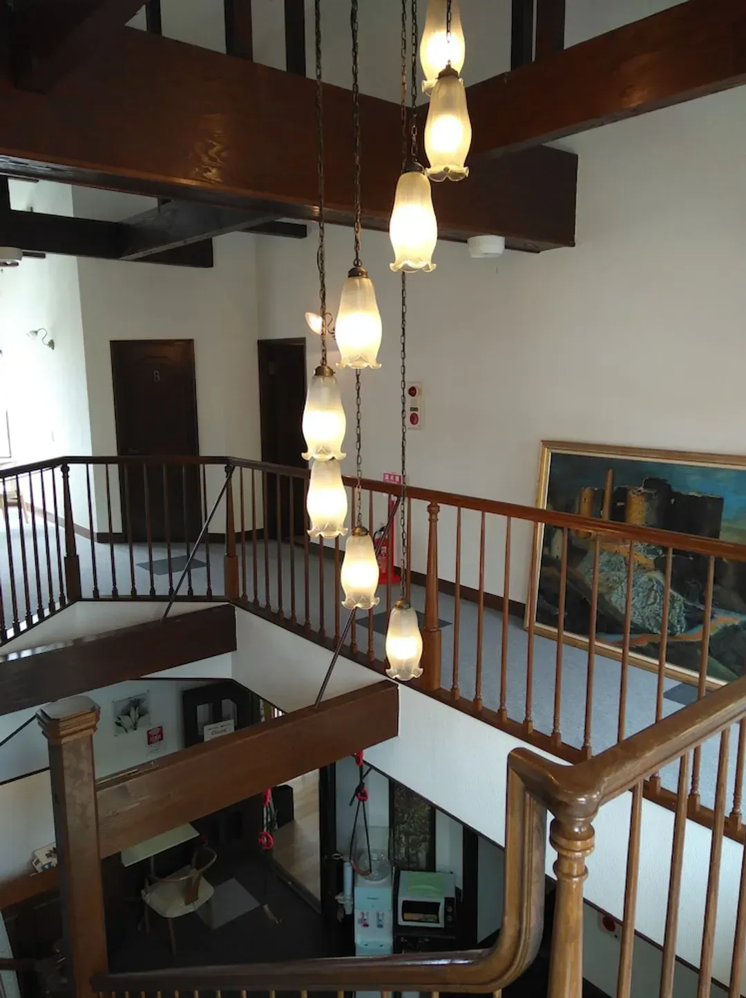 Interior entrance