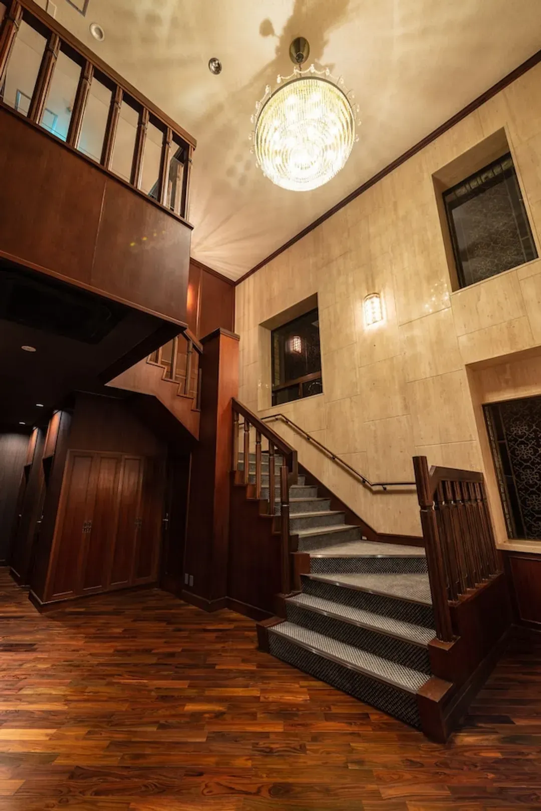 Interior entrance