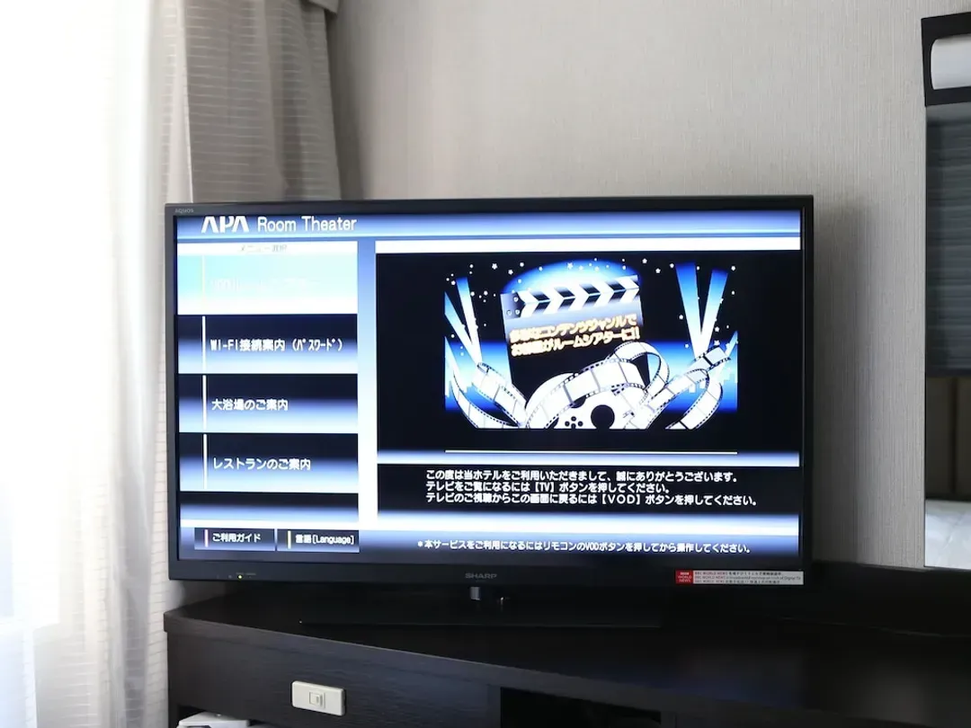 In-room business center