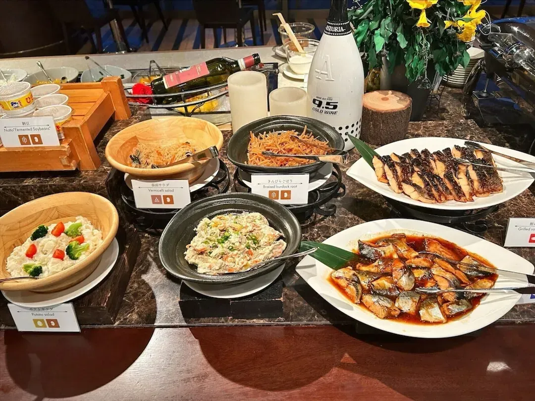Breakfast buffet