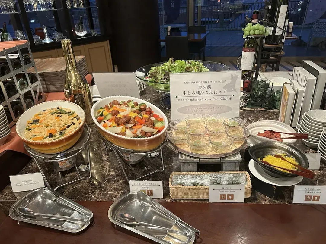 Breakfast buffet