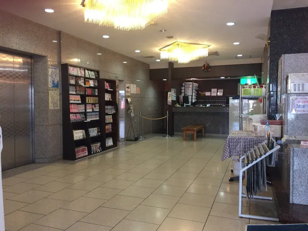 Interior entrance