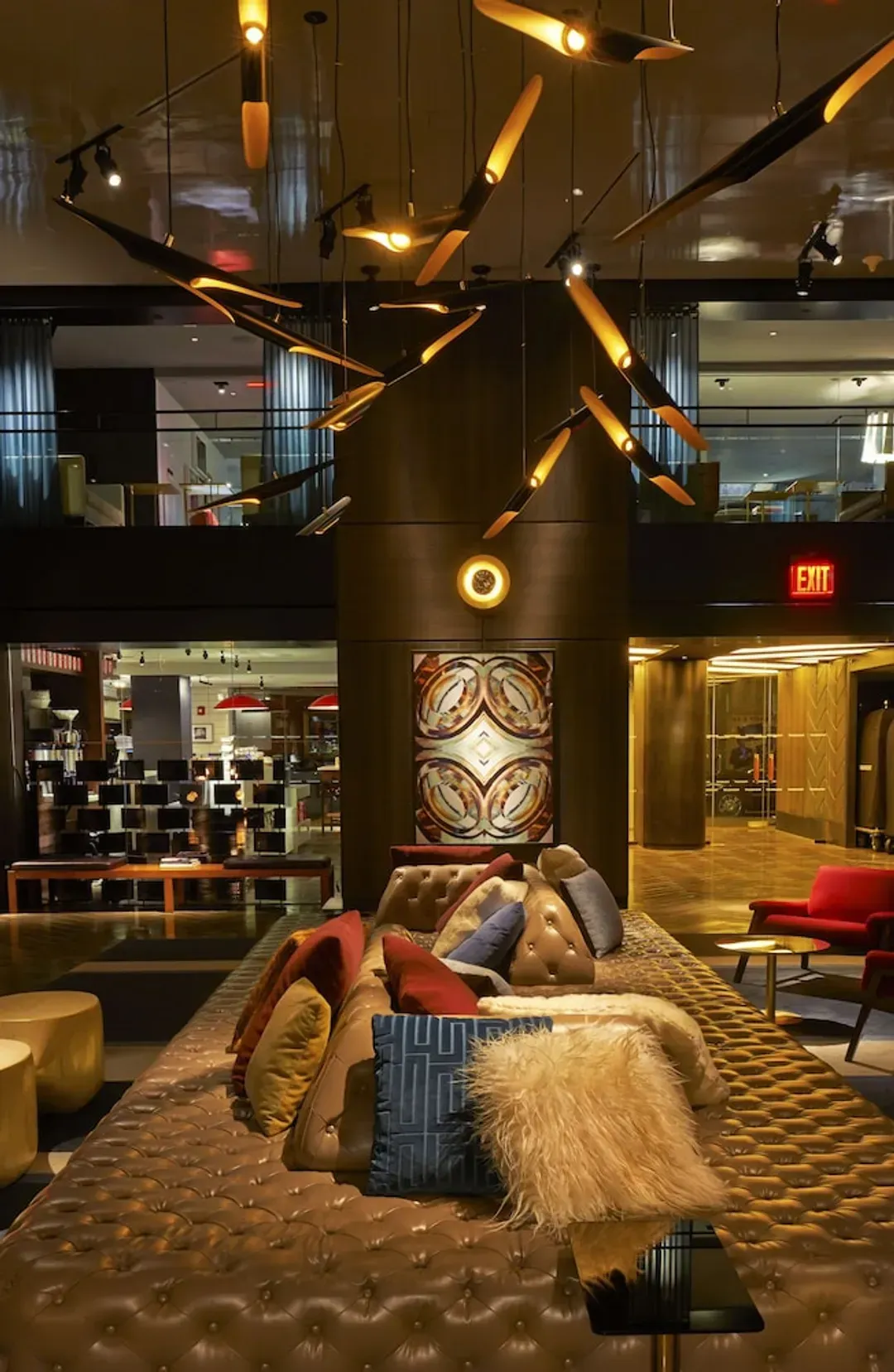 Lobby sitting area