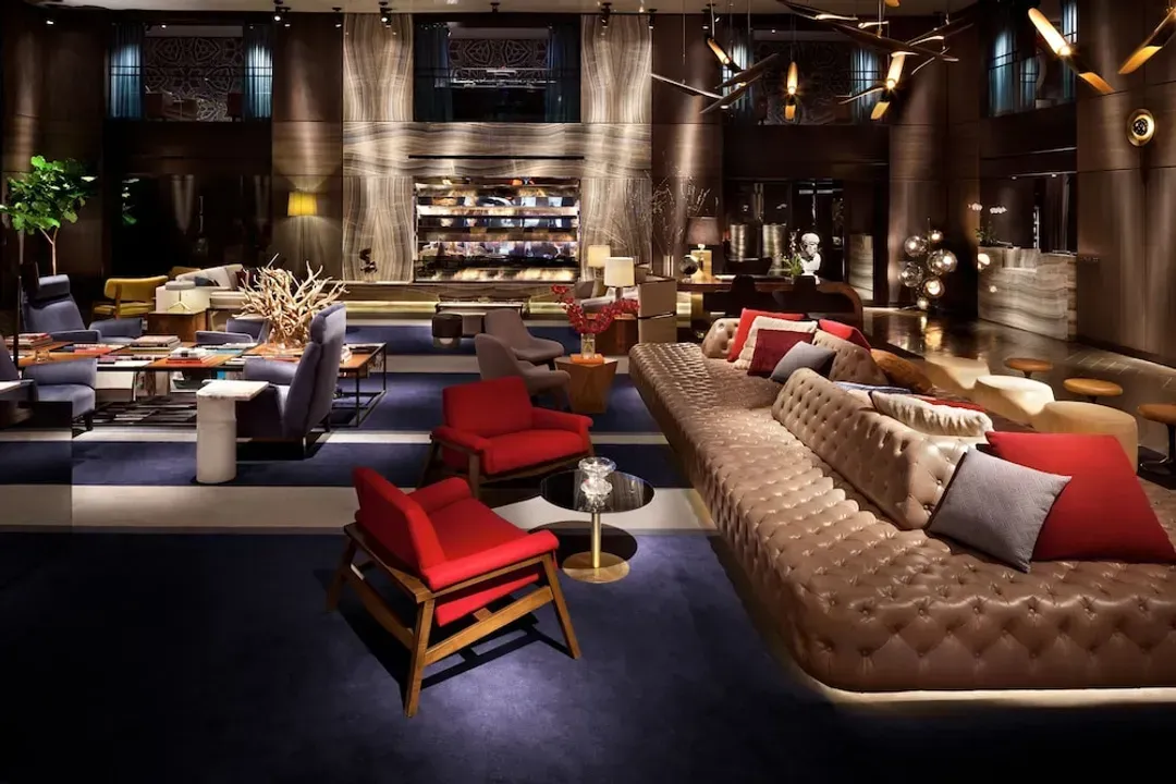 Lobby sitting area