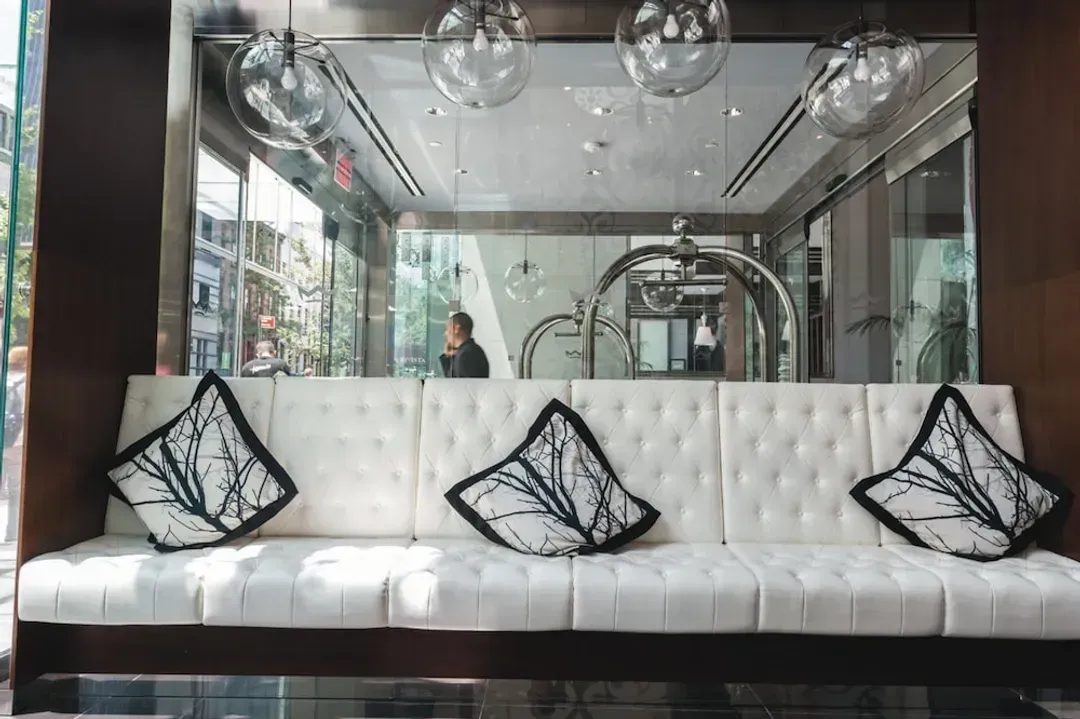 Lobby sitting area