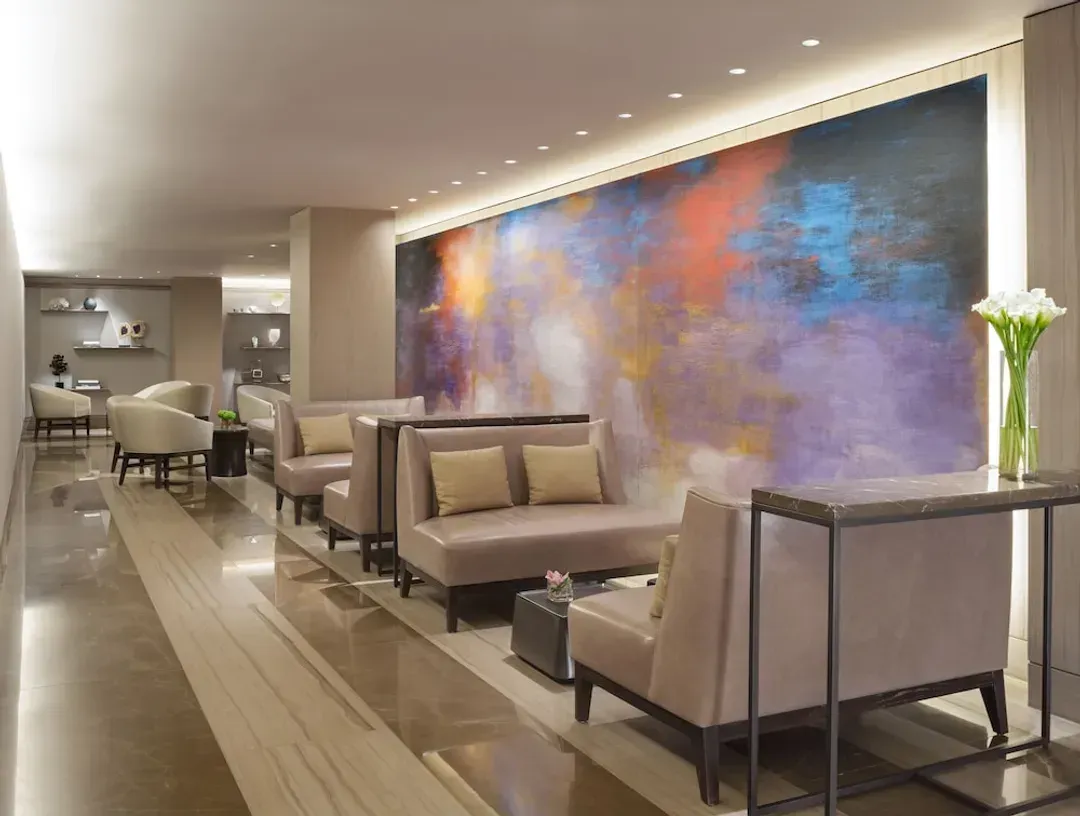 Lobby sitting area