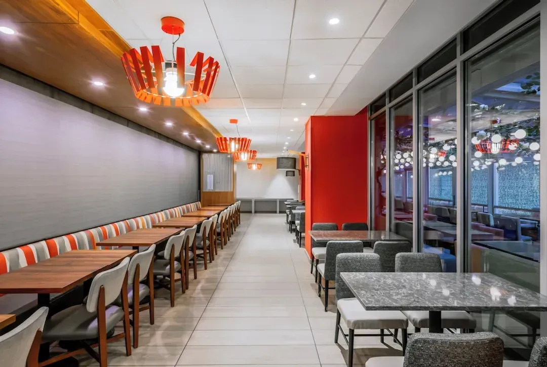 Breakfast area