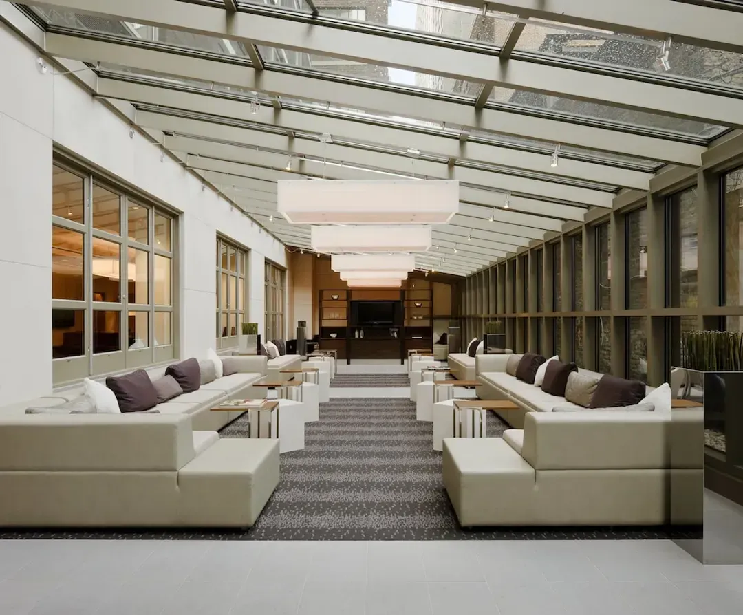 Lobby sitting area