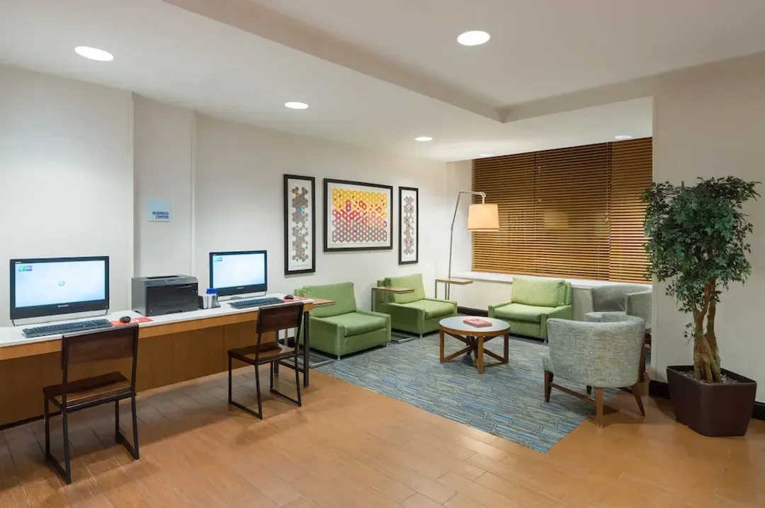 Lobby sitting area