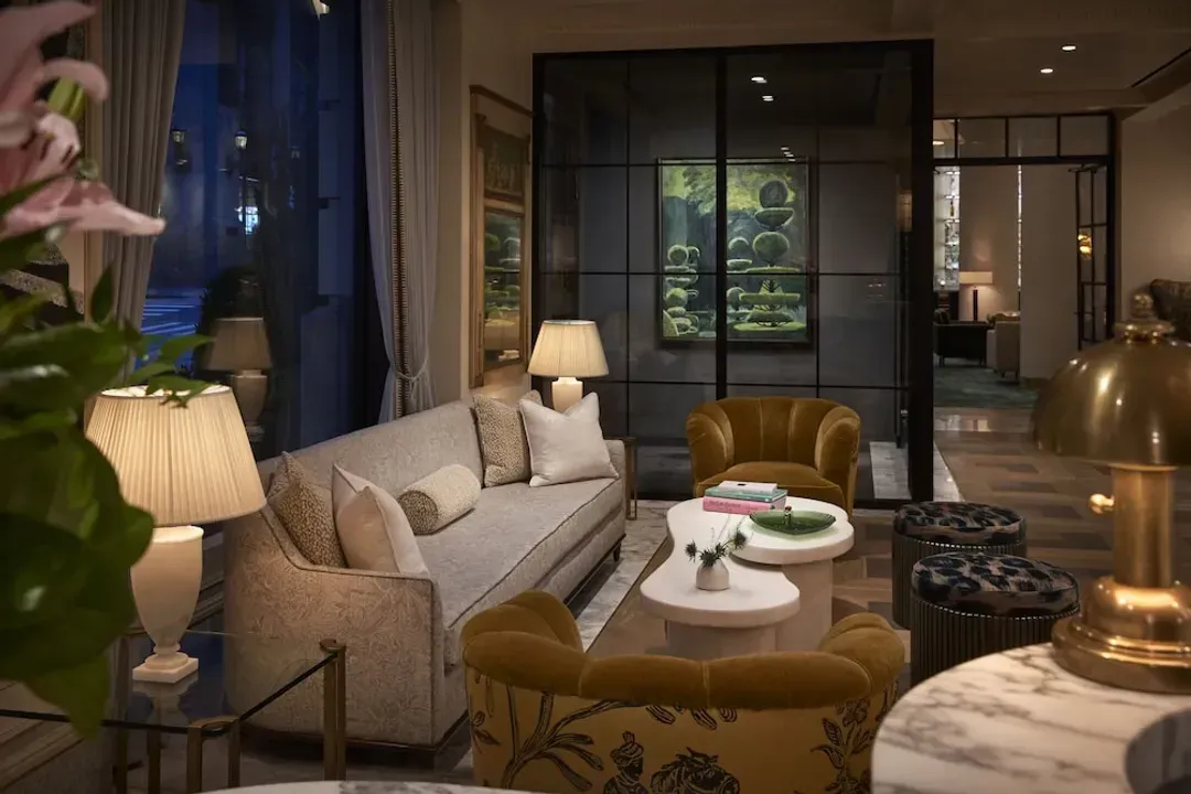 Lobby sitting area